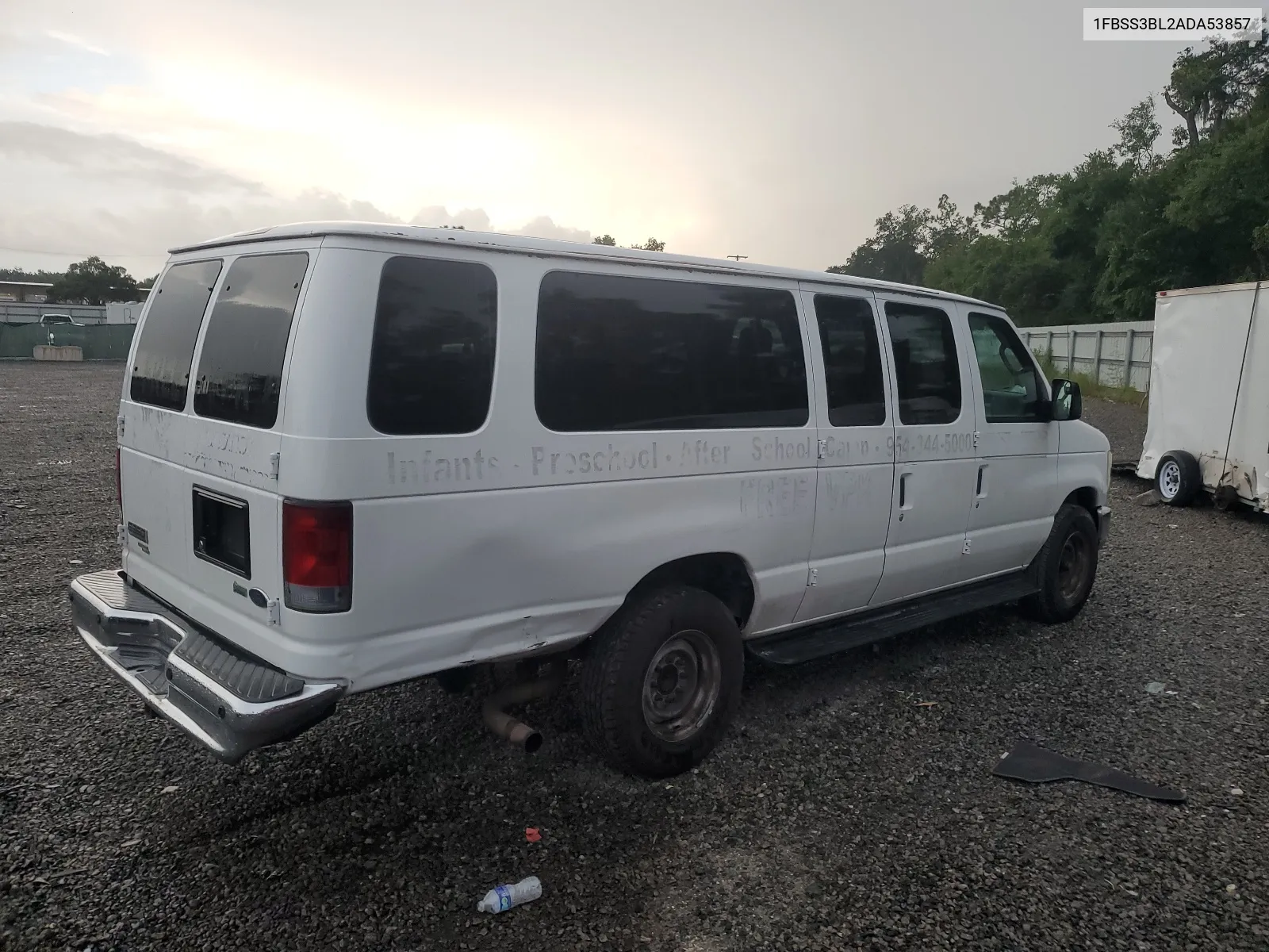 2010 Ford Econoline E350 Super Duty Wagon VIN: 1FBSS3BL2ADA53857 Lot: 67772364