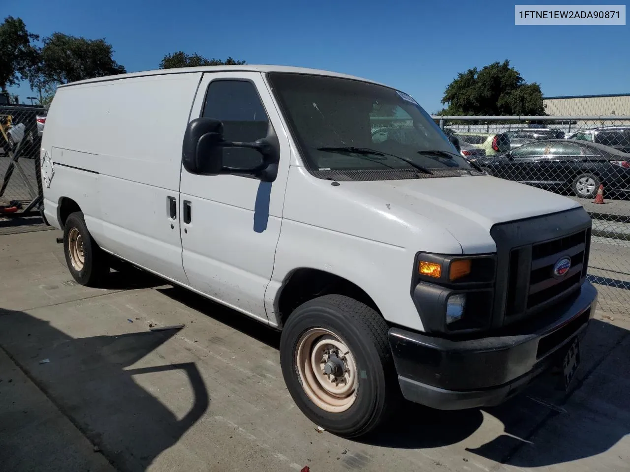 2010 Ford Econoline E150 Van VIN: 1FTNE1EW2ADA90871 Lot: 68313734