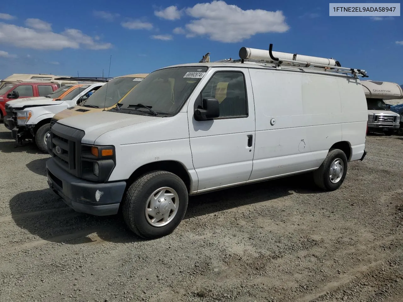 2010 Ford Econoline E250 Van VIN: 1FTNE2EL9ADA58947 Lot: 68992874