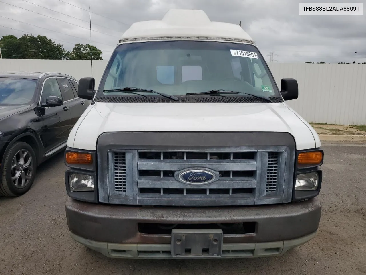 2010 Ford Econoline E350 Super Duty Wagon VIN: 1FBSS3BL2ADA88091 Lot: 71018604