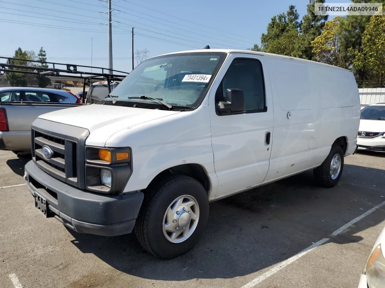 2010 Ford Econoline E250 Van VIN: 1FTNE2EL4ADA09946 Lot: 73401394