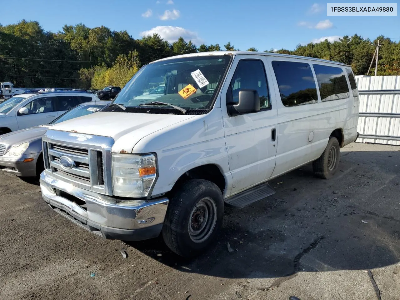 2010 Ford Econoline E350 Super Duty Wagon VIN: 1FBSS3BLXADA49880 Lot: 73513854