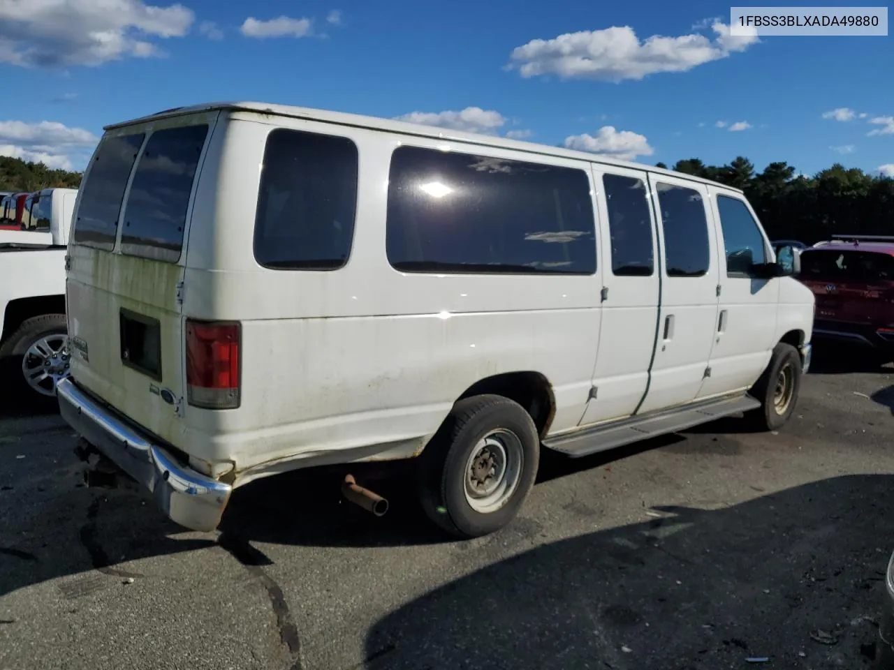 1FBSS3BLXADA49880 2010 Ford Econoline E350 Super Duty Wagon