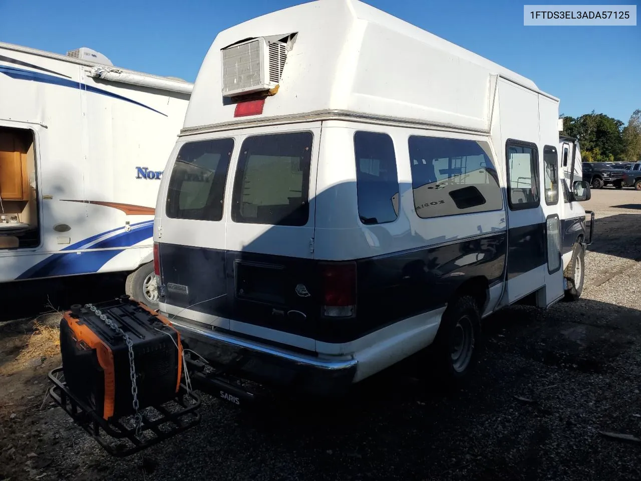 2010 Ford Econoline E350 Super Duty Van VIN: 1FTDS3EL3ADA57125 Lot: 74748894