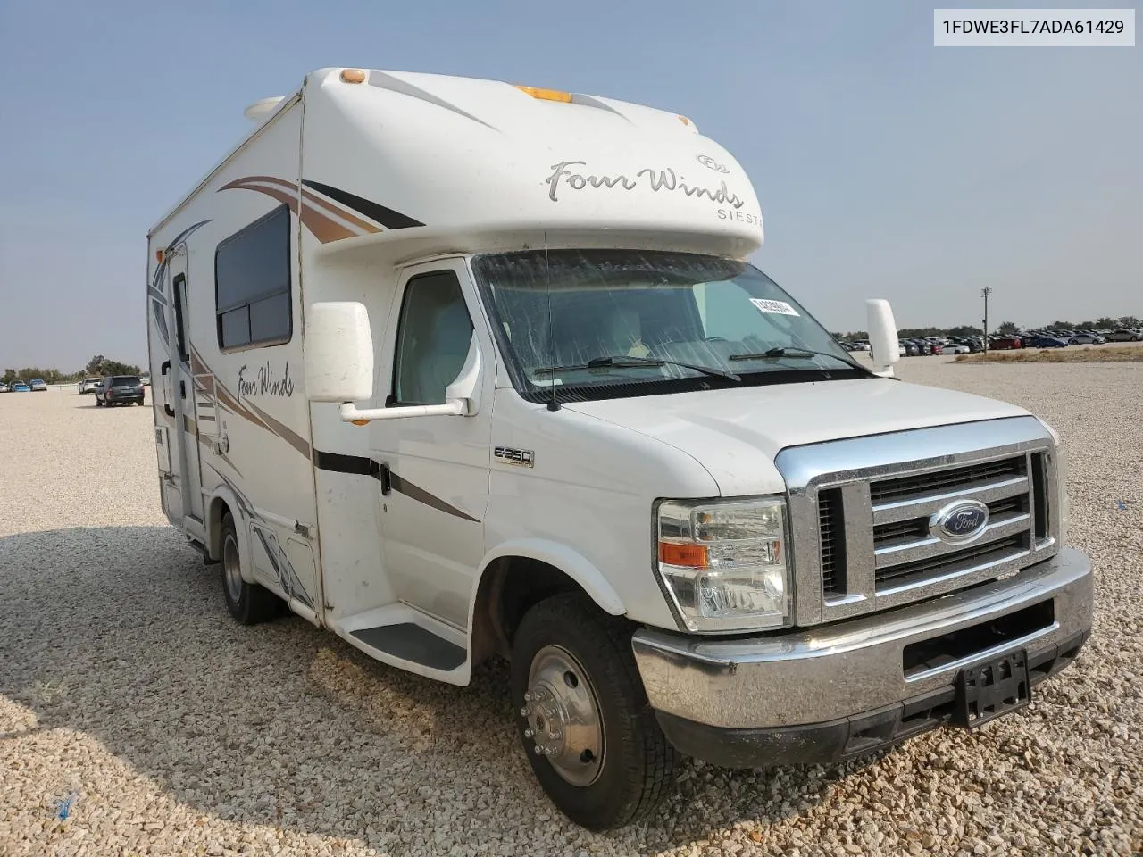 2010 Ford Econoline E350 Super Duty Cutaway Van VIN: 1FDWE3FL7ADA61429 Lot: 74829904