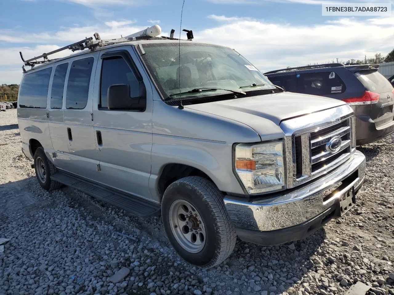 2010 Ford Econoline E350 Super Duty Wagon VIN: 1FBNE3BL7ADA88723 Lot: 76265624