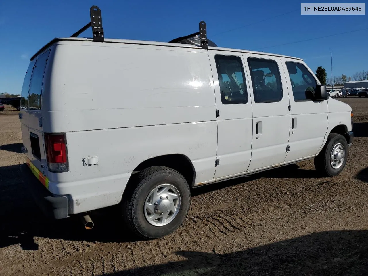 2010 Ford Econoline E250 Van VIN: 1FTNE2EL0ADA59646 Lot: 76269354