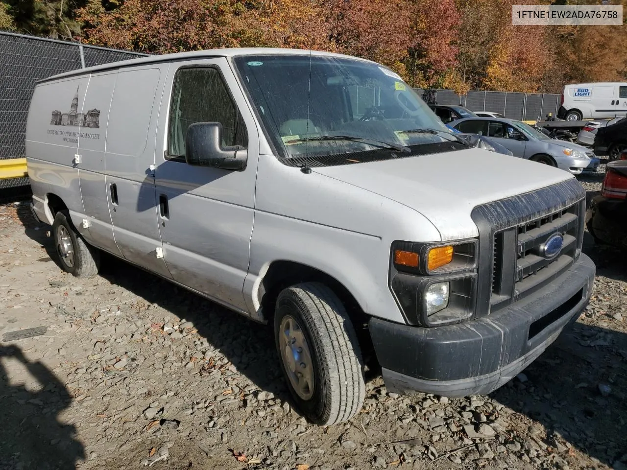 2010 Ford Econoline E150 Van VIN: 1FTNE1EW2ADA76758 Lot: 76780754