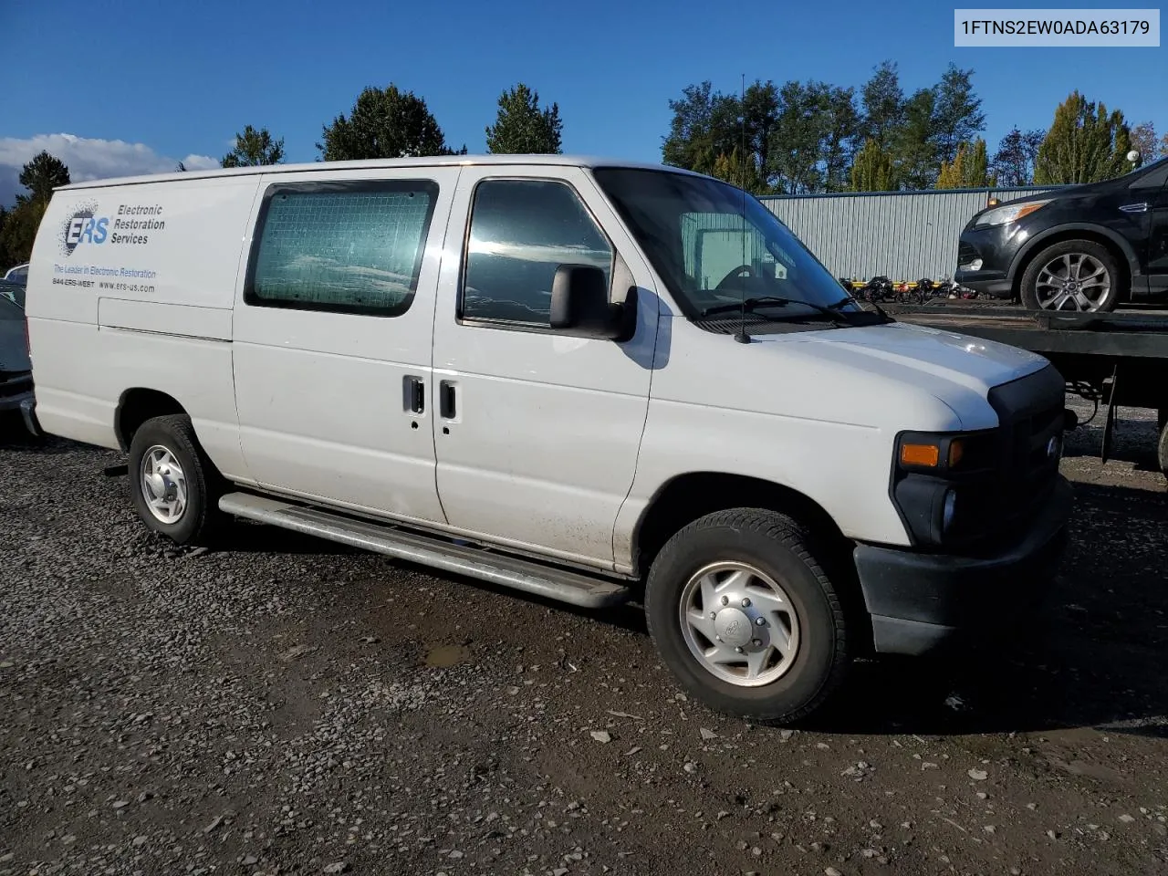 2010 Ford Econoline E250 Van VIN: 1FTNS2EW0ADA63179 Lot: 76783934