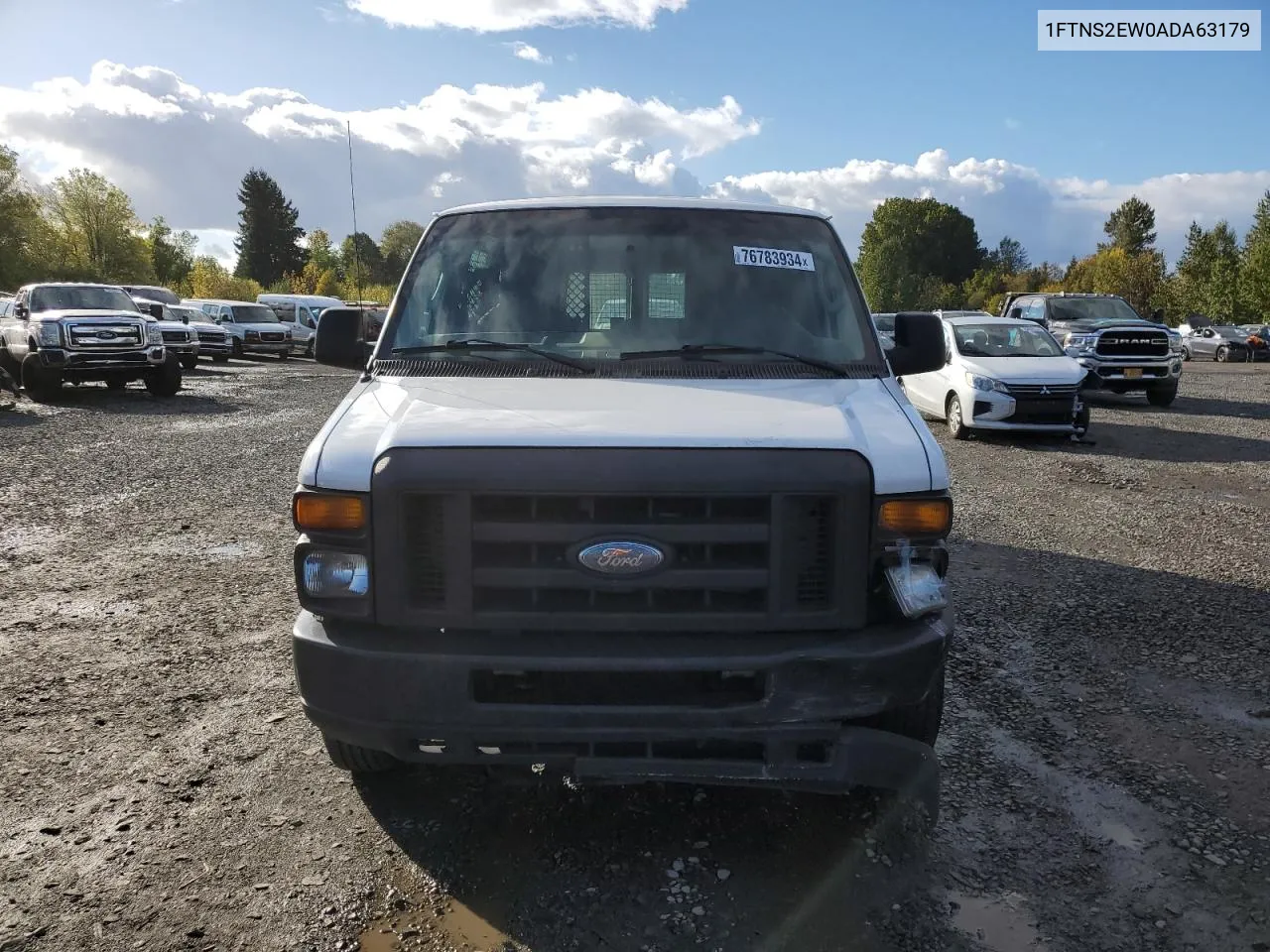 2010 Ford Econoline E250 Van VIN: 1FTNS2EW0ADA63179 Lot: 76783934