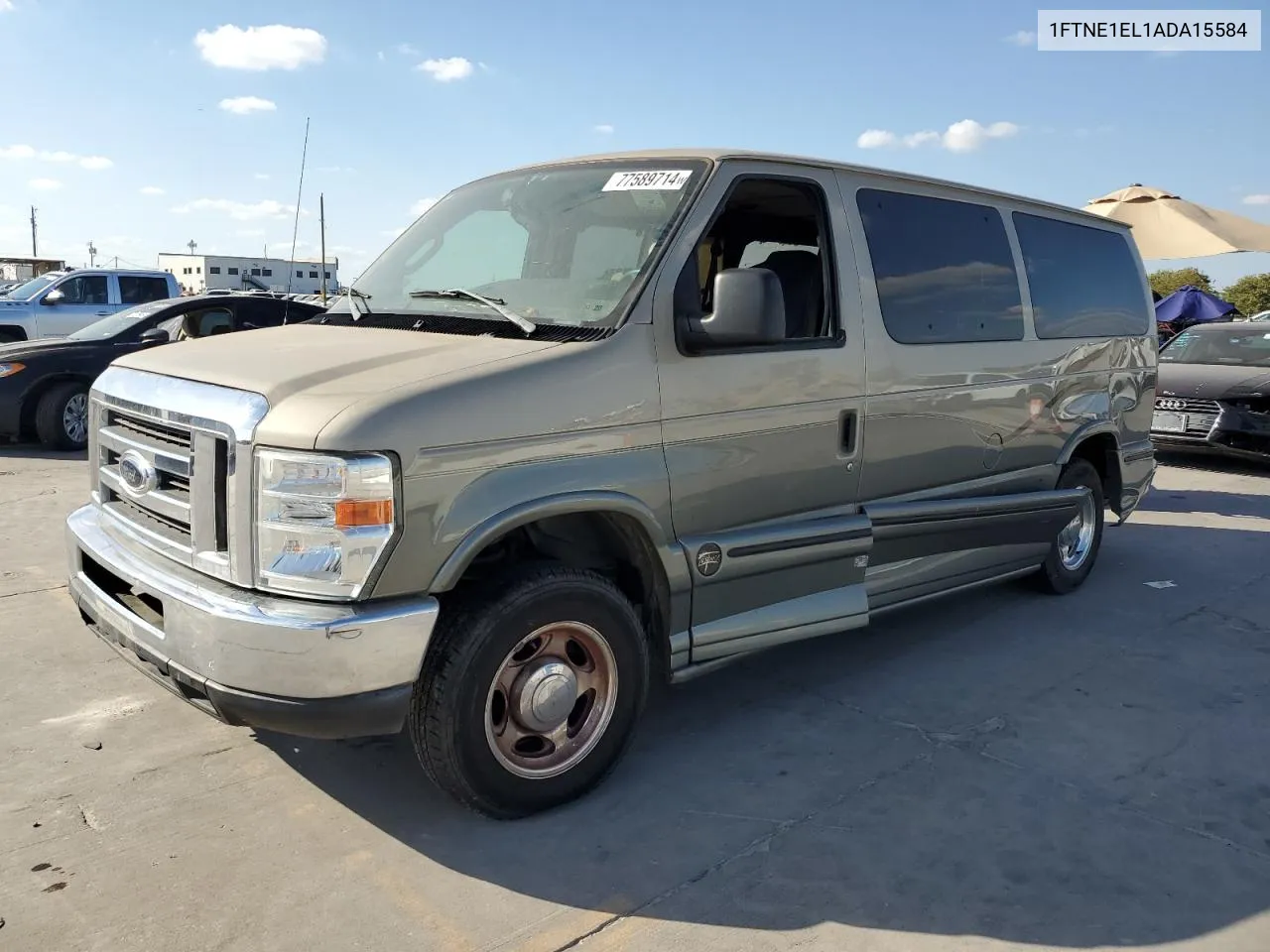 2010 Ford Econoline E150 Van VIN: 1FTNE1EL1ADA15584 Lot: 77589714