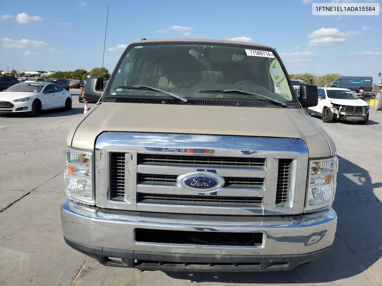 2010 Ford Econoline E150 Van VIN: 1FTNE1EL1ADA15584 Lot: 77589714