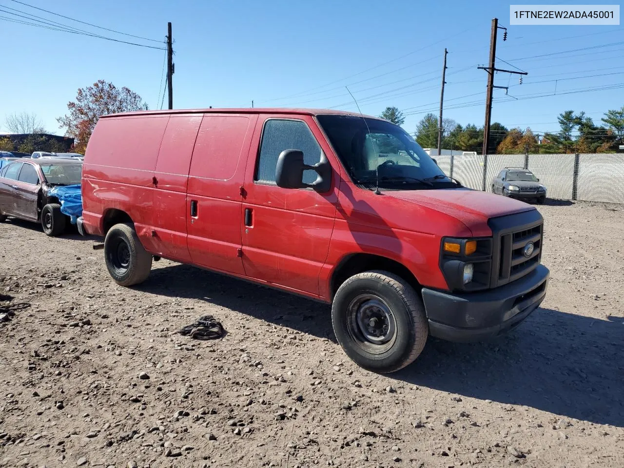 2010 Ford Econoline E250 Van VIN: 1FTNE2EW2ADA45001 Lot: 77916054