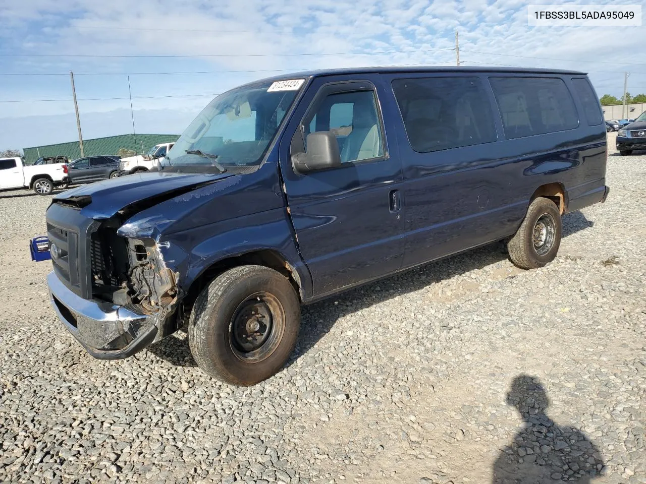 2010 Ford Econoline E350 Super Duty Wagon VIN: 1FBSS3BL5ADA95049 Lot: 81234424