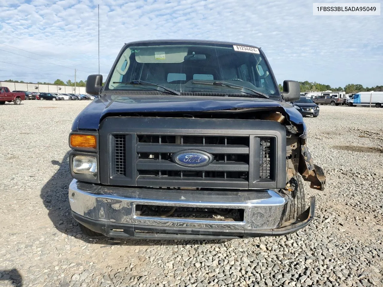 2010 Ford Econoline E350 Super Duty Wagon VIN: 1FBSS3BL5ADA95049 Lot: 81234424