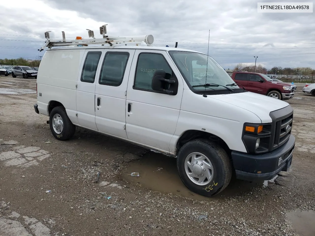 2011 Ford Econoline E250 Van VIN: 1FTNE2EL1BDA49578 Lot: 42227014