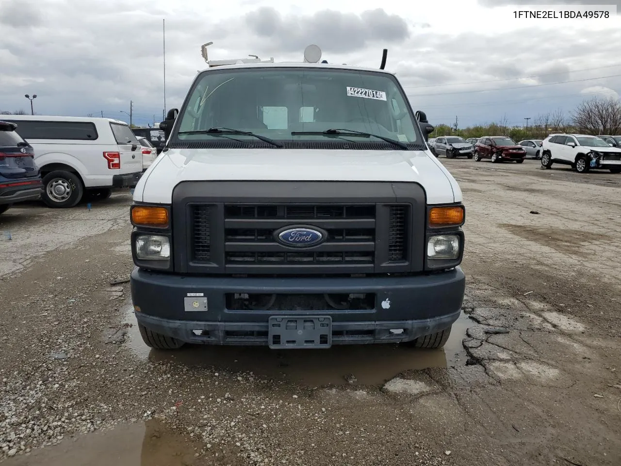 2011 Ford Econoline E250 Van VIN: 1FTNE2EL1BDA49578 Lot: 42227014