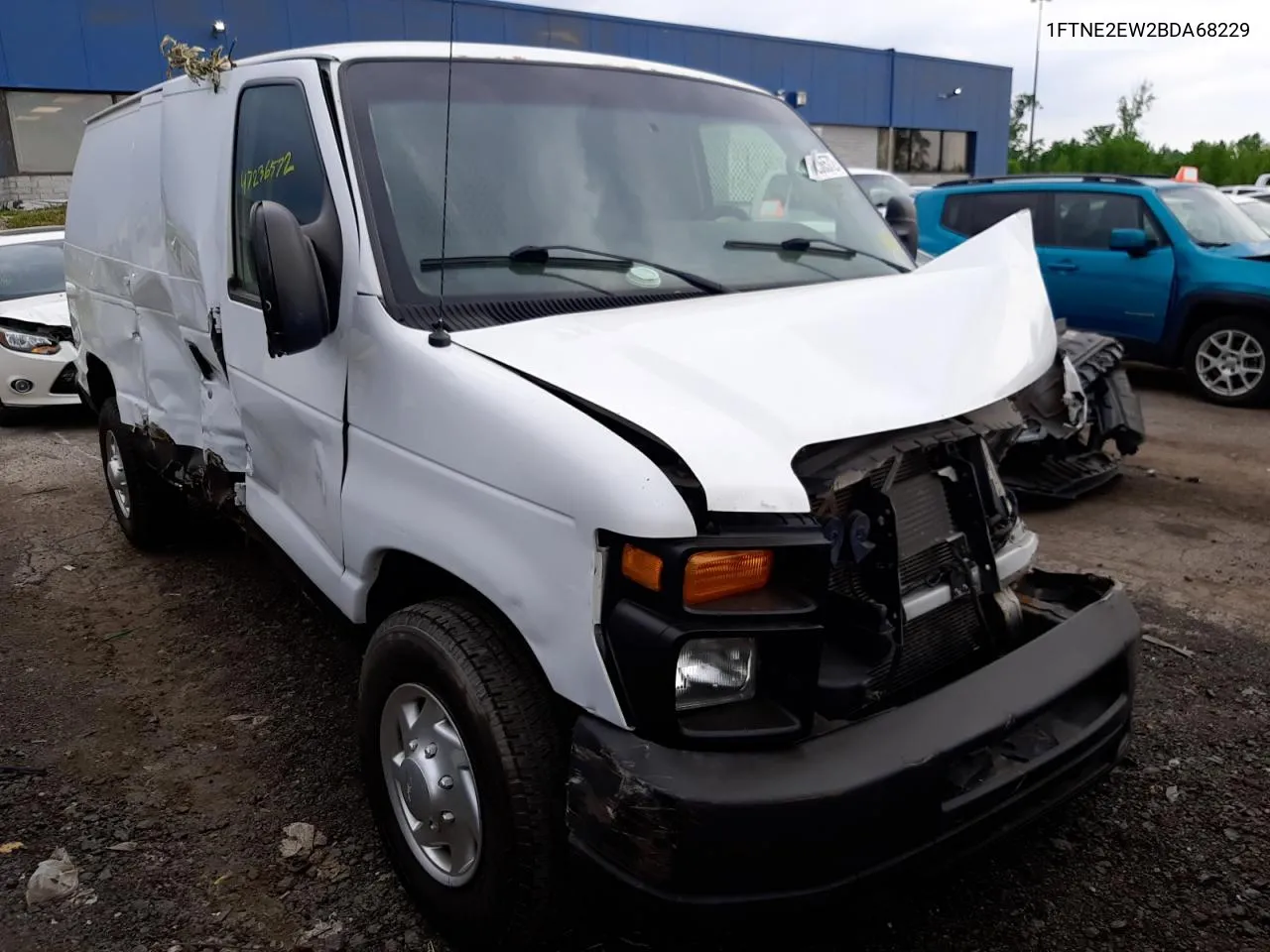 2011 Ford Econoline E250 Van VIN: 1FTNE2EW2BDA68229 Lot: 47236572