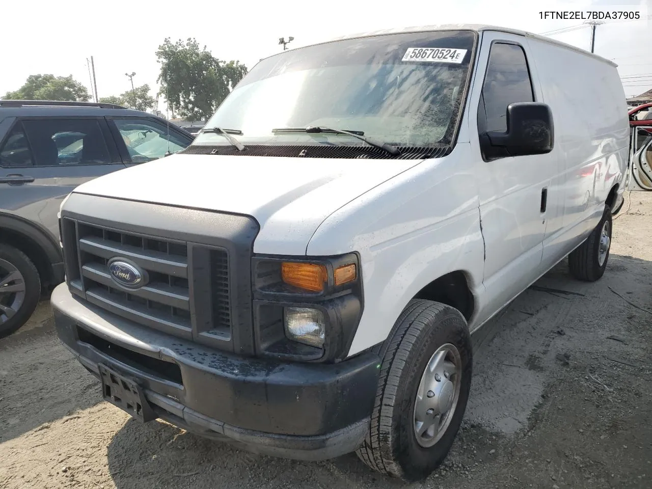 2011 Ford Econoline E250 Van VIN: 1FTNE2EL7BDA37905 Lot: 58670524