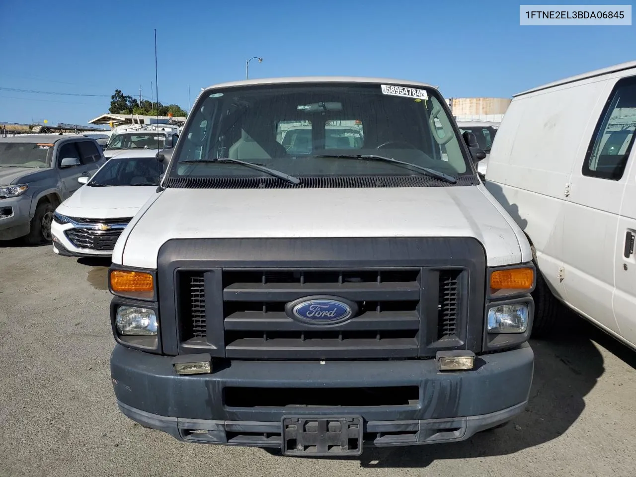 2011 Ford Econoline E250 Van VIN: 1FTNE2EL3BDA06845 Lot: 58954784