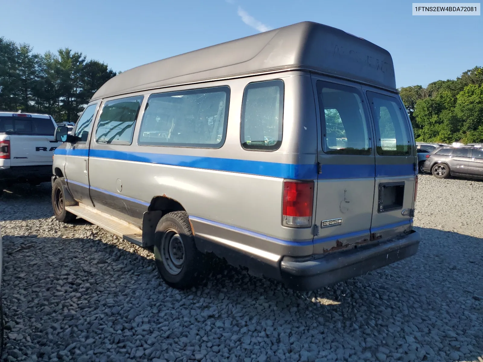 2011 Ford Econoline E250 Van VIN: 1FTNS2EW4BDA72081 Lot: 62789634