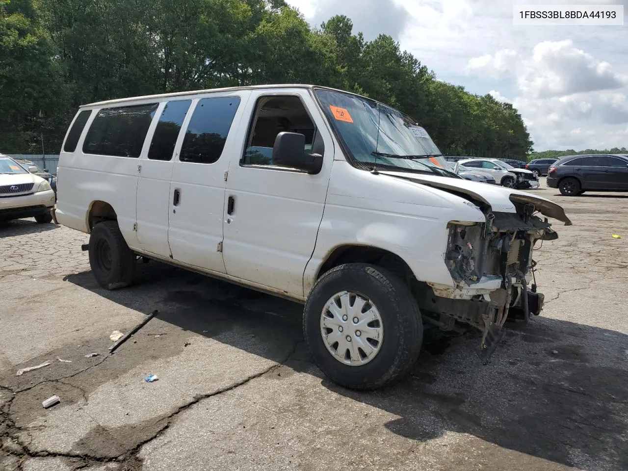 2011 Ford Econoline E350 Super Duty Wagon VIN: 1FBSS3BL8BDA44193 Lot: 63170694