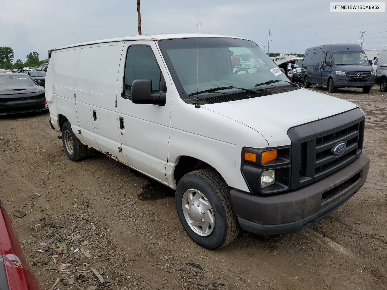 2011 Ford Econoline E150 Van VIN: 1FTNE1EW1BDA89521 Lot: 63836204