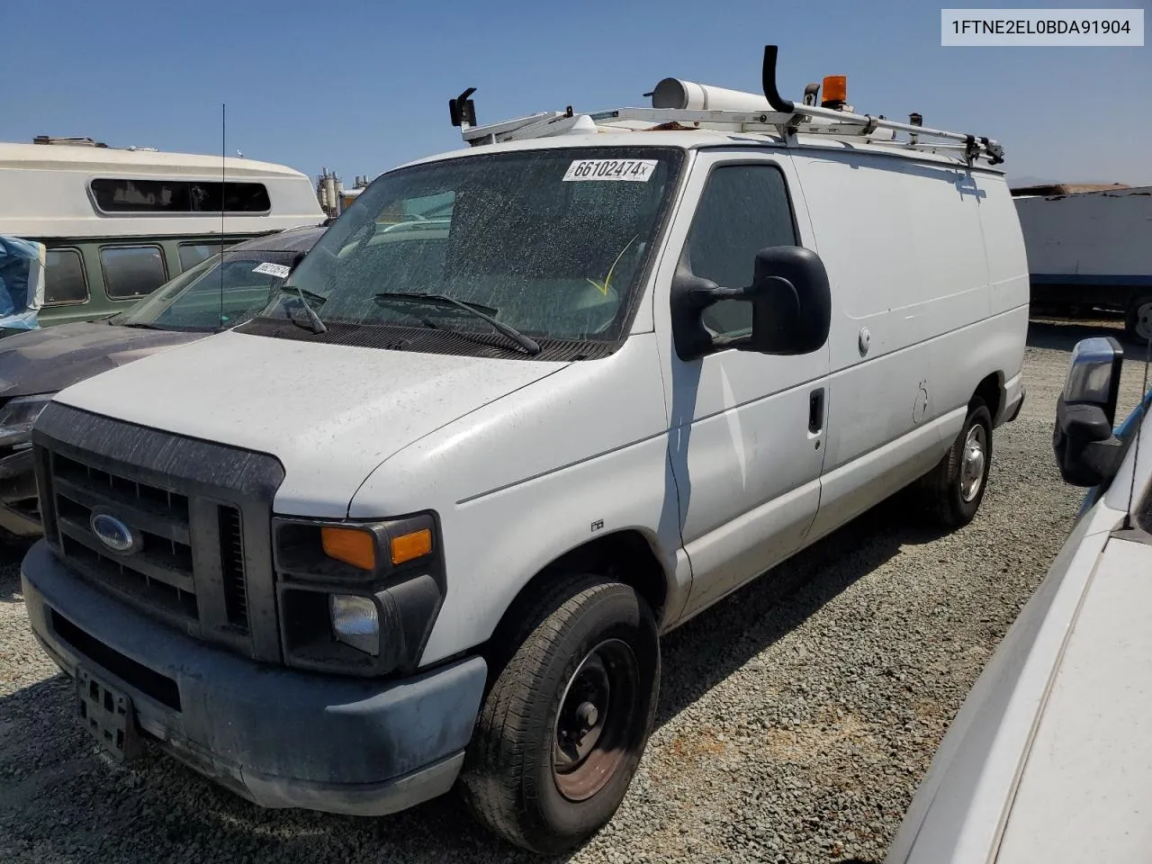 2011 Ford Econoline E250 Van VIN: 1FTNE2EL0BDA91904 Lot: 66102474