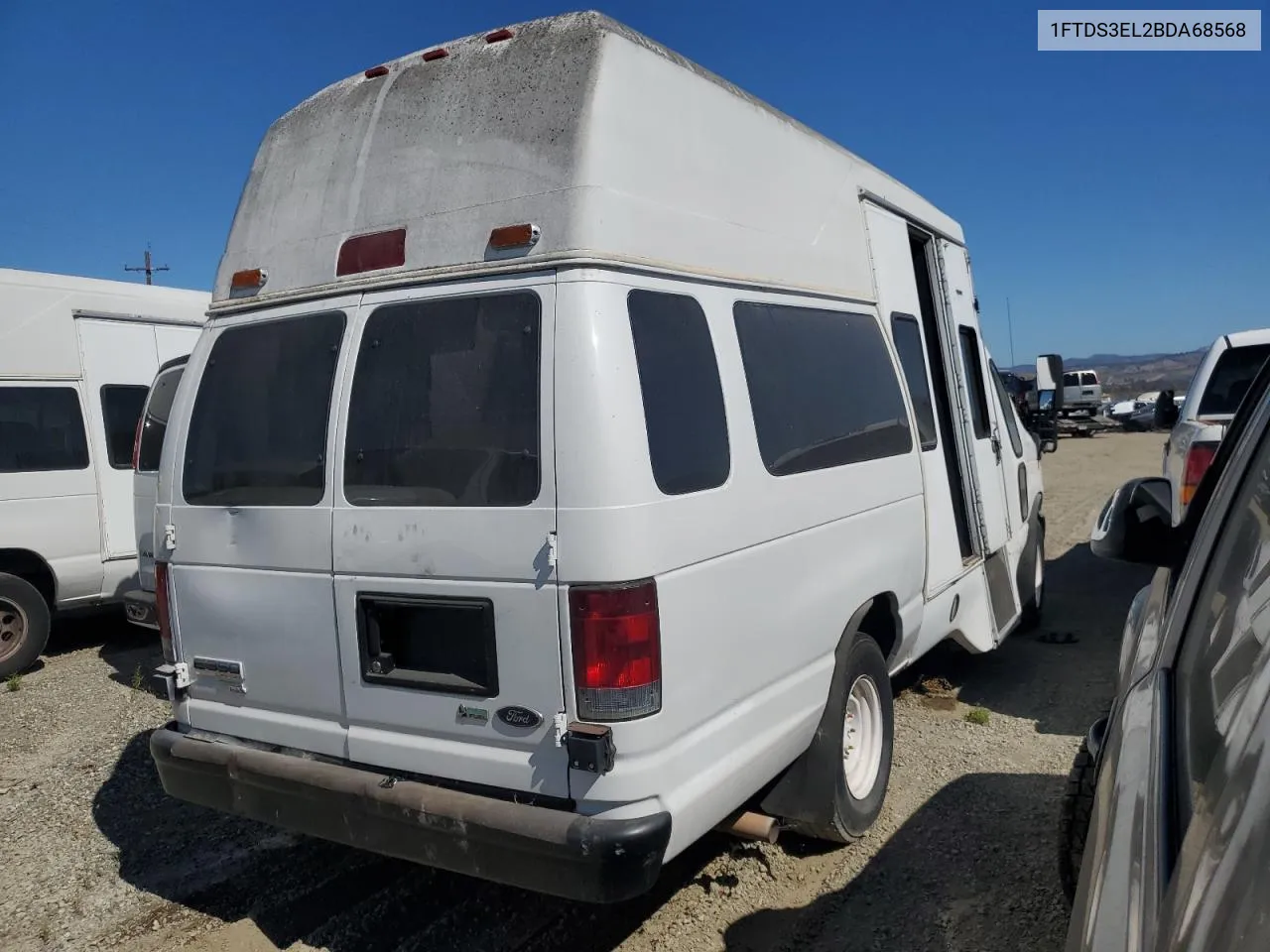 2011 Ford Econoline E350 Super Duty Van VIN: 1FTDS3EL2BDA68568 Lot: 67096964