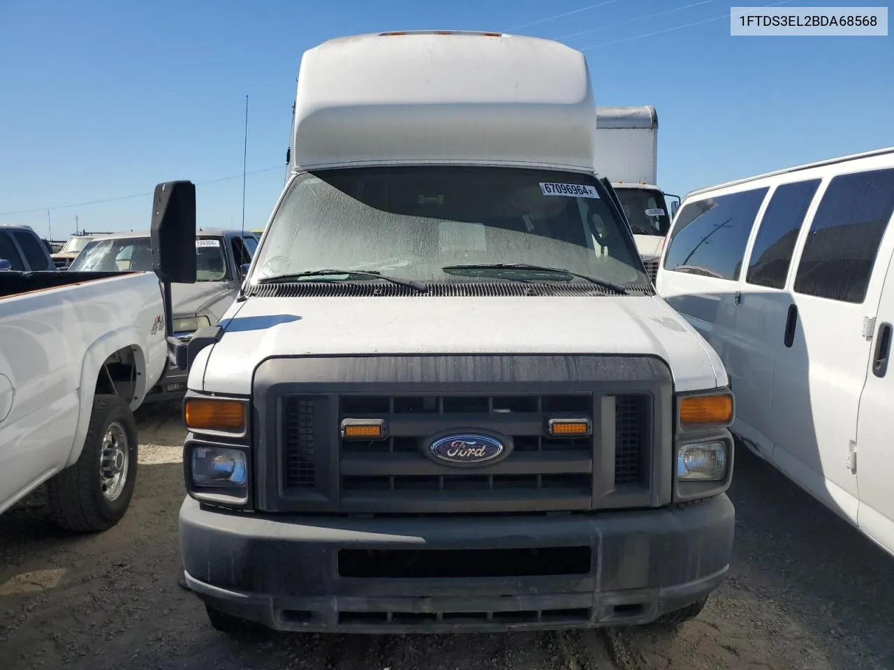 2011 Ford Econoline E350 Super Duty Van VIN: 1FTDS3EL2BDA68568 Lot: 67096964