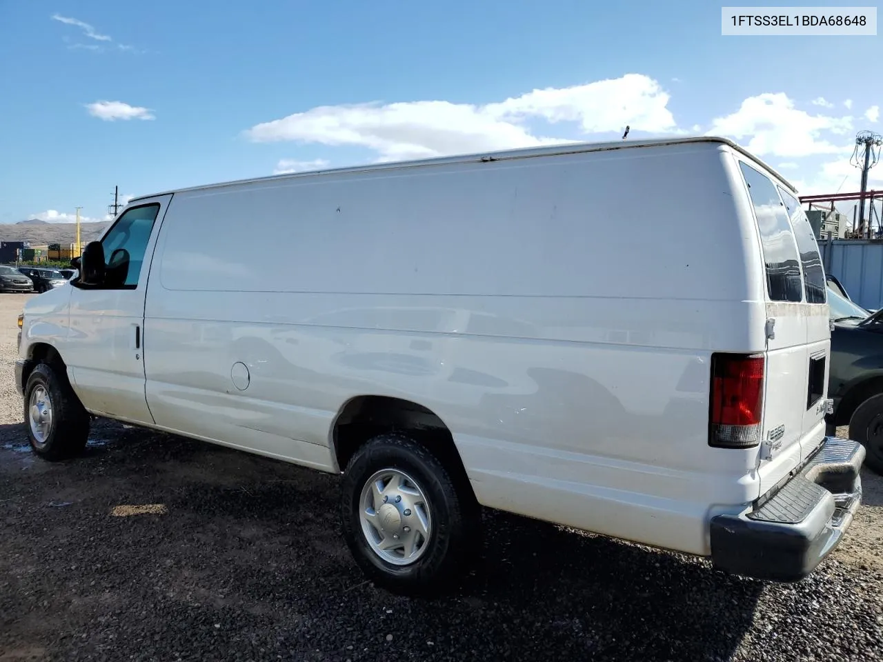 2011 Ford Econoline E350 Super Duty Van VIN: 1FTSS3EL1BDA68648 Lot: 67140624