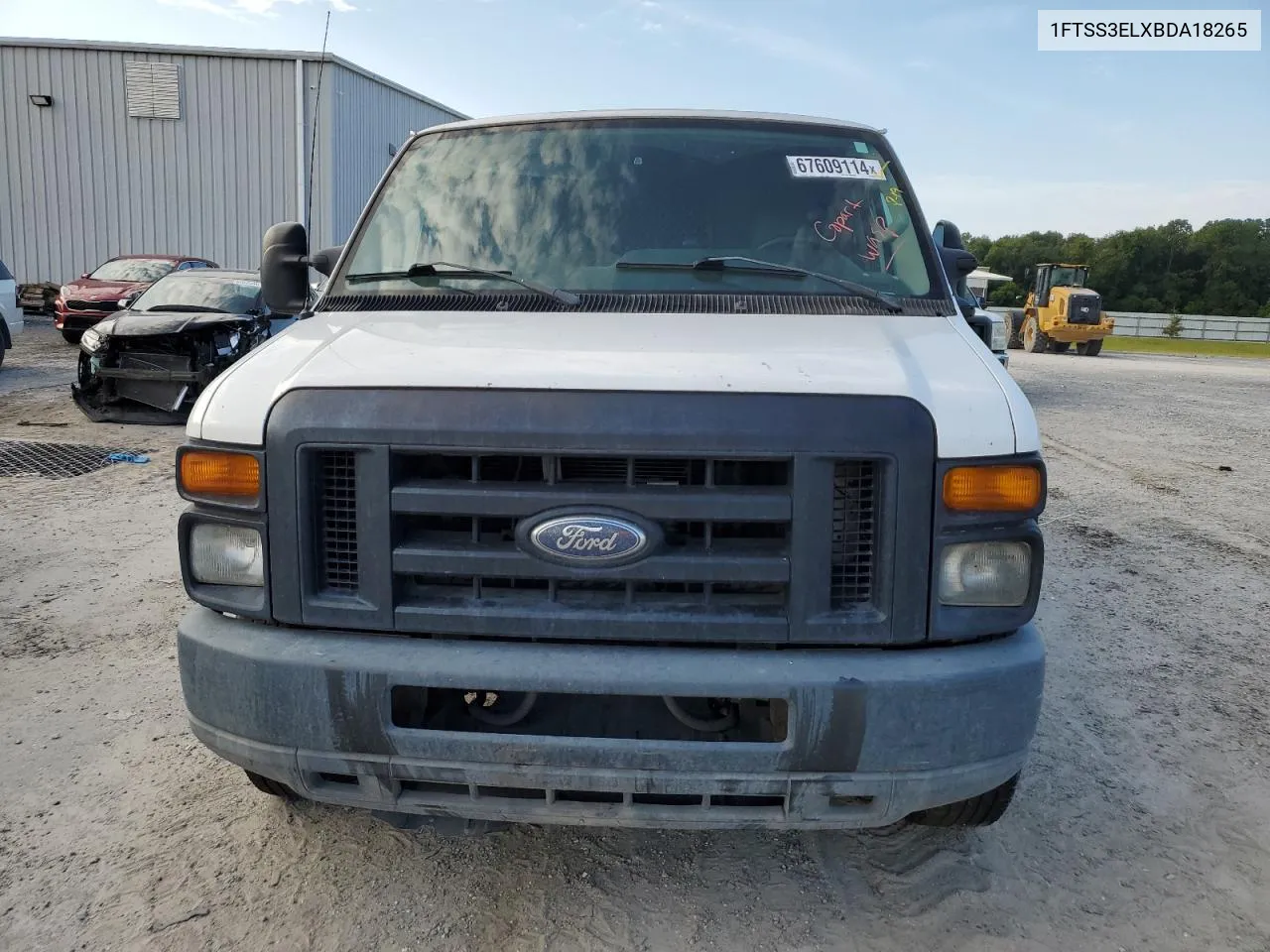 2011 Ford Econoline E350 Super Duty Van VIN: 1FTSS3ELXBDA18265 Lot: 67609114