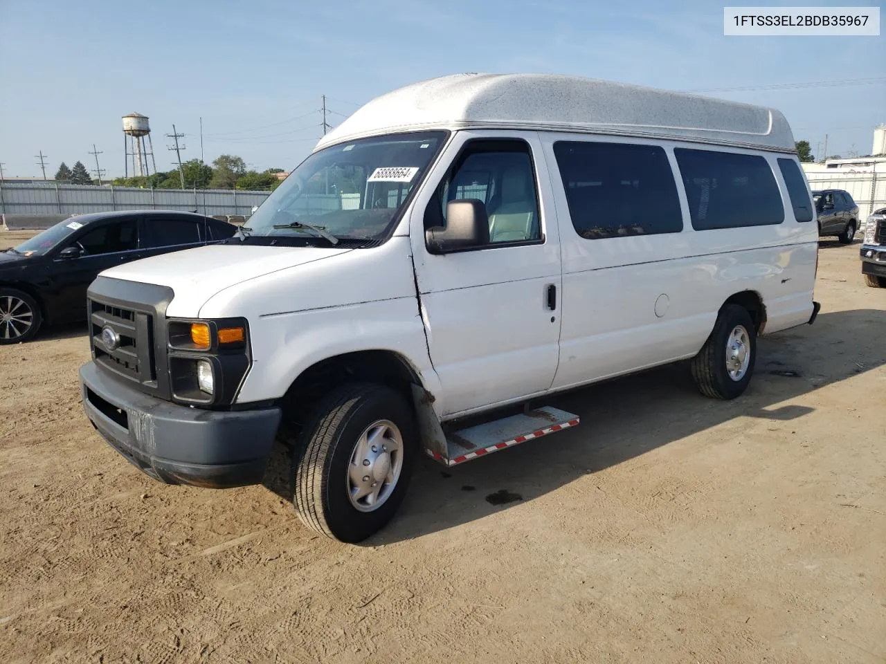 2011 Ford Econoline E350 Super Duty Van VIN: 1FTSS3EL2BDB35967 Lot: 68888664