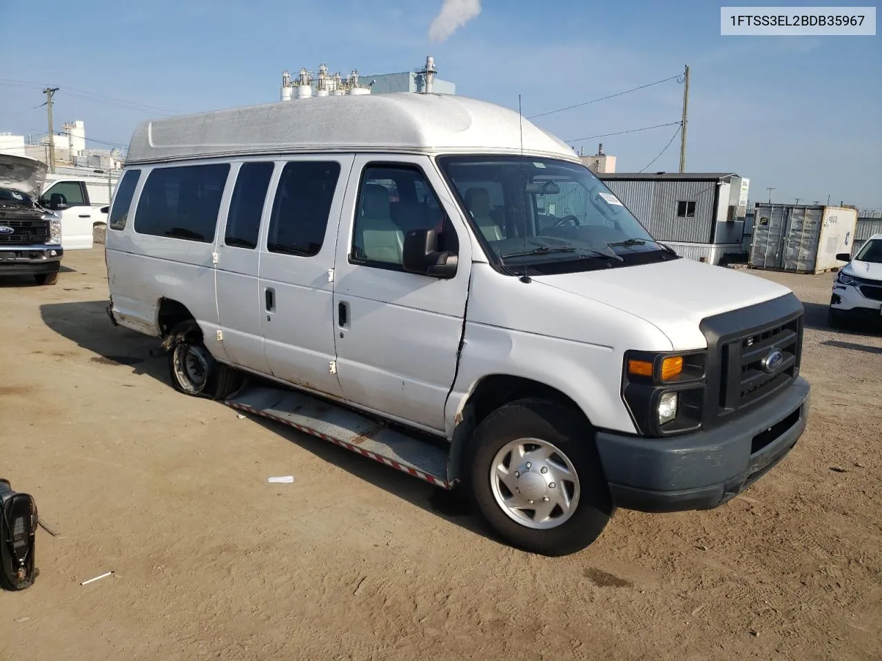 2011 Ford Econoline E350 Super Duty Van VIN: 1FTSS3EL2BDB35967 Lot: 68888664