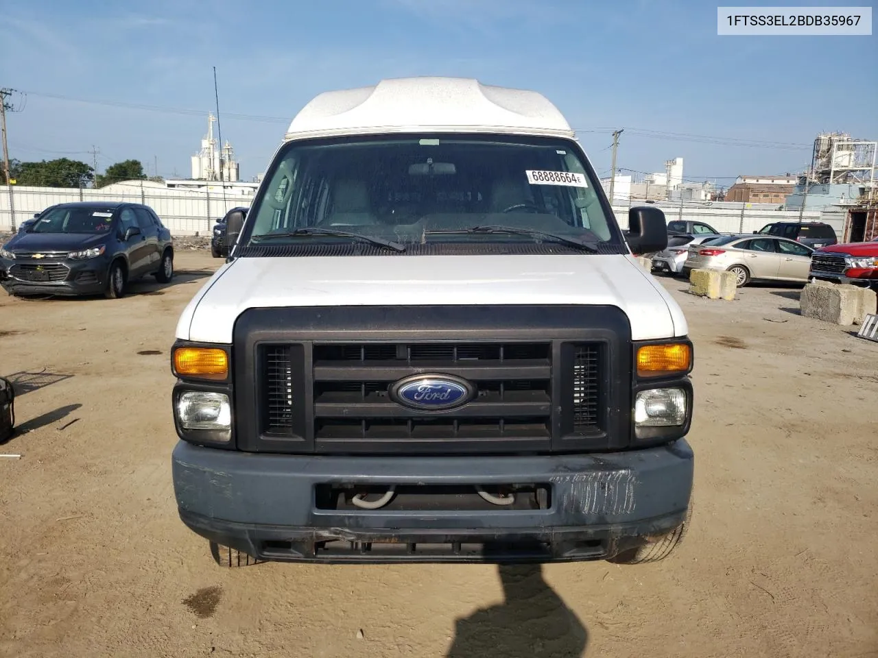 2011 Ford Econoline E350 Super Duty Van VIN: 1FTSS3EL2BDB35967 Lot: 68888664