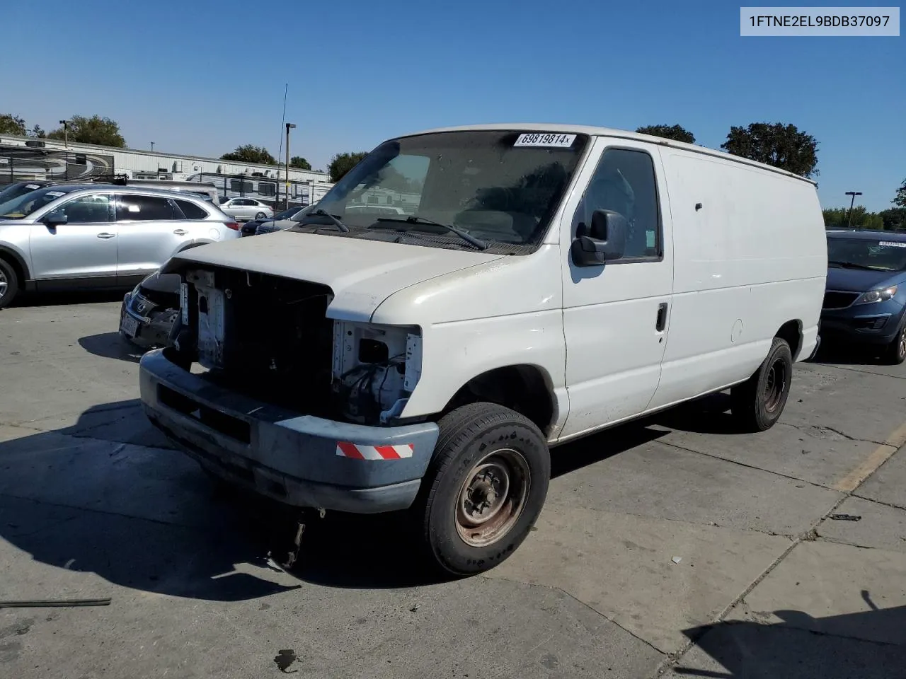 2011 Ford Econoline E250 Van VIN: 1FTNE2EL9BDB37097 Lot: 69819814