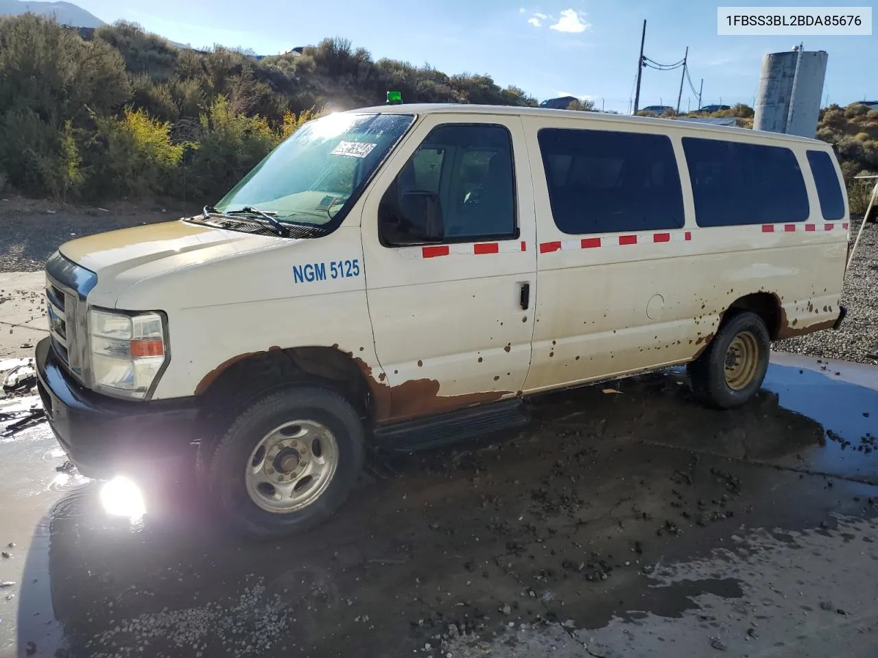 2011 Ford Econoline E350 Super Duty Wagon VIN: 1FBSS3BL2BDA85676 Lot: 69875344