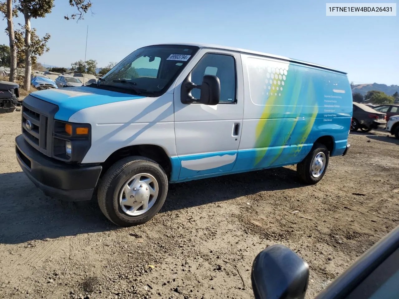 2011 Ford Econoline E150 Van VIN: 1FTNE1EW4BDA26431 Lot: 69903794