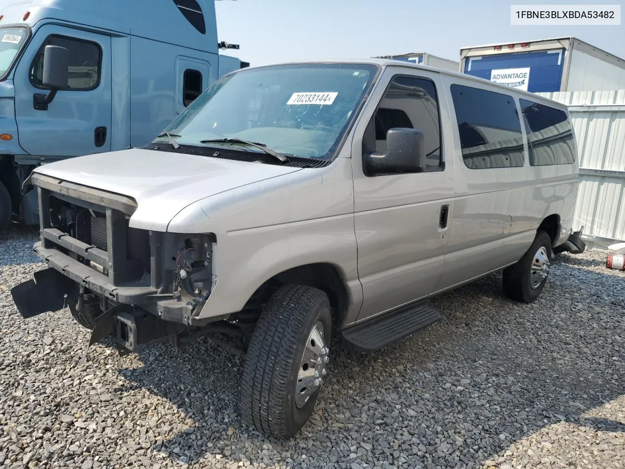 2011 Ford Econoline E350 Super Duty Wagon VIN: 1FBNE3BLXBDA53482 Lot: 70233144