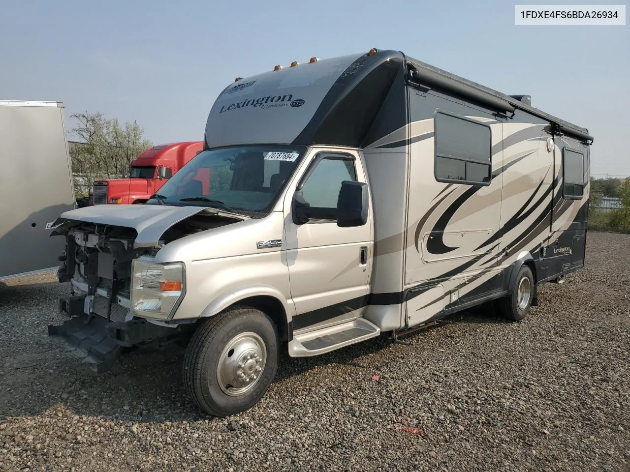 2011 Ford Econoline E450 Super Duty Cutaway Van VIN: 1FDXE4FS6BDA26934 Lot: 70787684