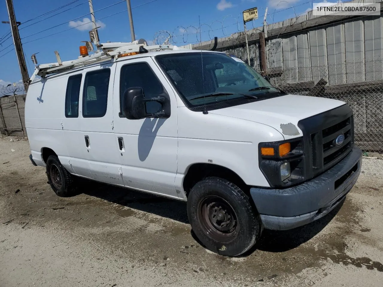 1FTNE2EL0BDA87500 2011 Ford Econoline E250 Van