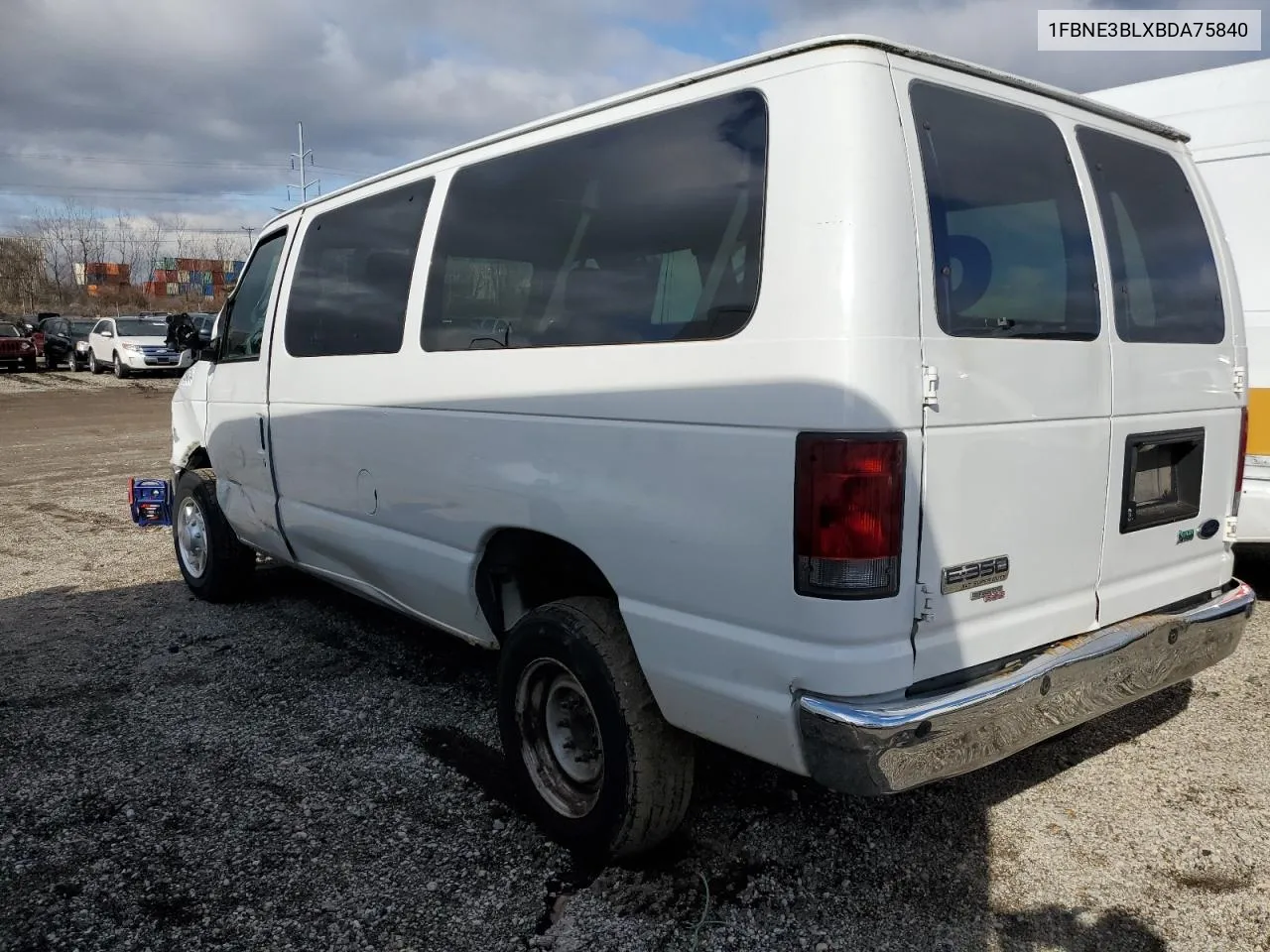 2011 Ford Econoline E350 Super Duty Wagon VIN: 1FBNE3BLXBDA75840 Lot: 72030614