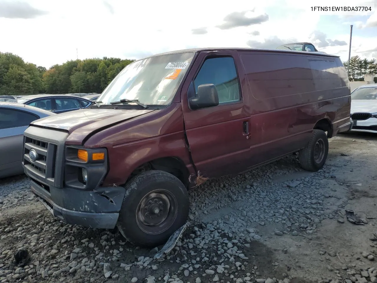 2011 Ford Econoline E150 Van VIN: 1FTNS1EW1BDA37704 Lot: 72508044