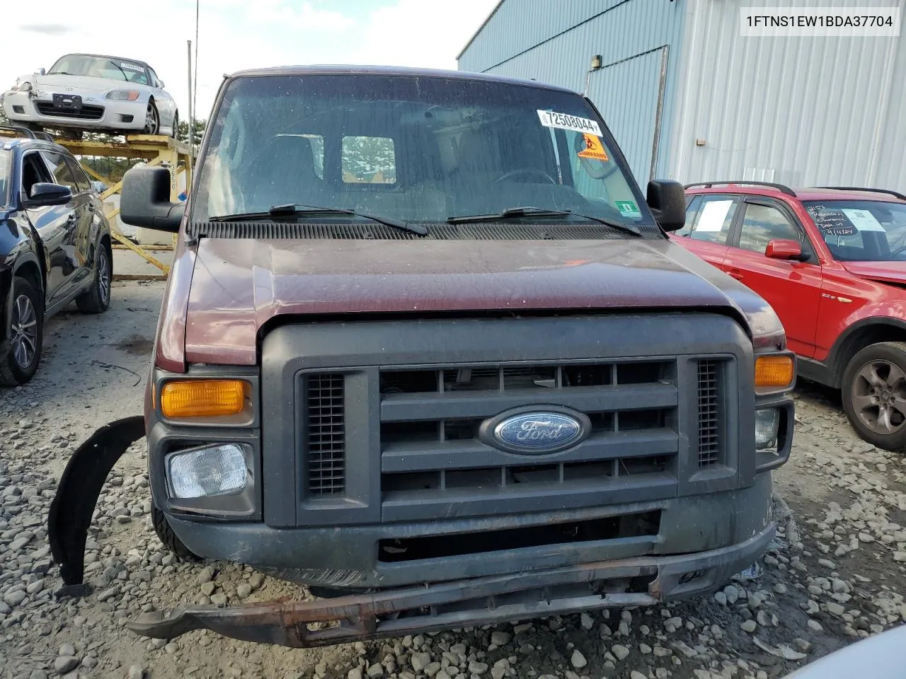 2011 Ford Econoline E150 Van VIN: 1FTNS1EW1BDA37704 Lot: 72508044