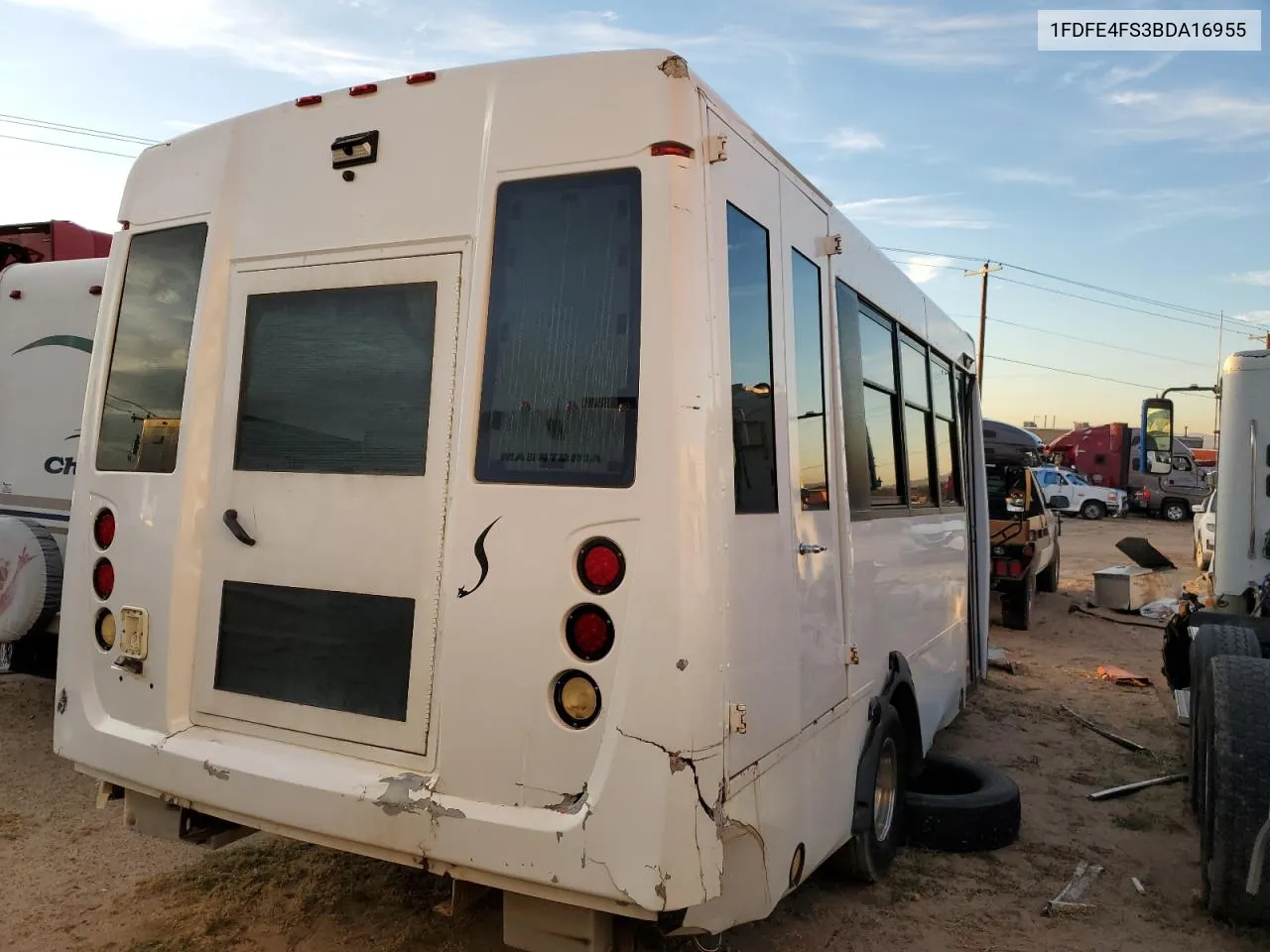 2011 Ford Econoline E450 Super Duty Cutaway Van VIN: 1FDFE4FS3BDA16955 Lot: 73034644