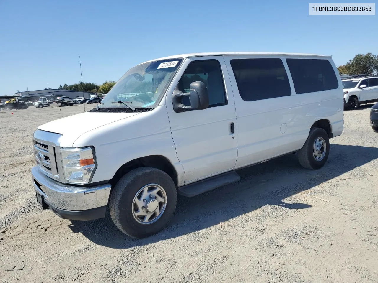 2011 Ford Econoline E350 Super Duty Wagon VIN: 1FBNE3BS3BDB33858 Lot: 73053574