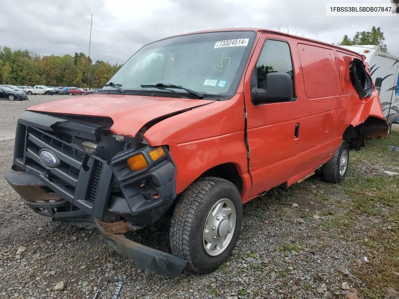 2011 Ford Econoline E350 Super Duty Wagon VIN: 1FBSS3BL5BDB07847 Lot: 73324514