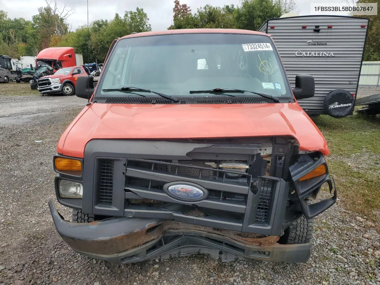 2011 Ford Econoline E350 Super Duty Wagon VIN: 1FBSS3BL5BDB07847 Lot: 73324514