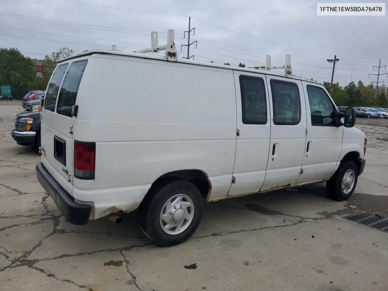 2011 Ford Econoline E150 Van VIN: 1FTNE1EW5BDA76478 Lot: 73510234