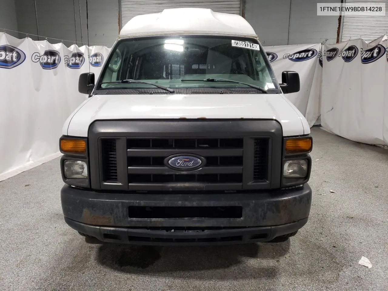 2011 Ford Econoline E150 Van VIN: 1FTNE1EW9BDB14228 Lot: 73551314